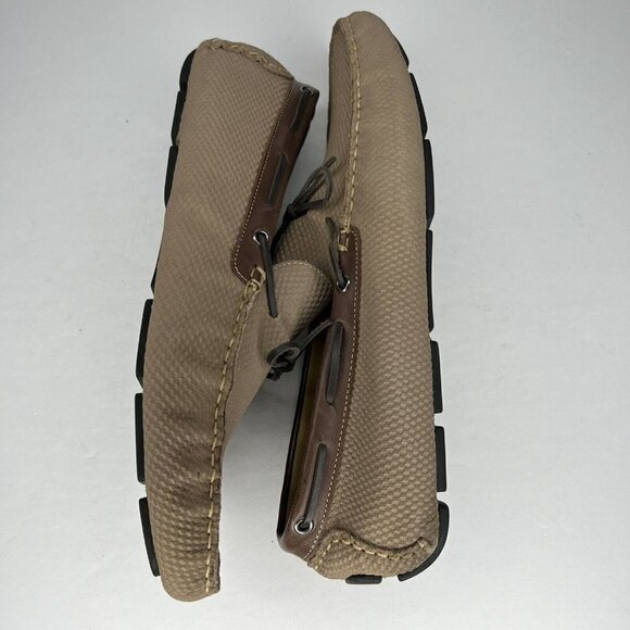 Mercanti Fiorentini Driving Moccasins Shoes Men\'s Newbuck Tan Brazil Size 12 main image 7